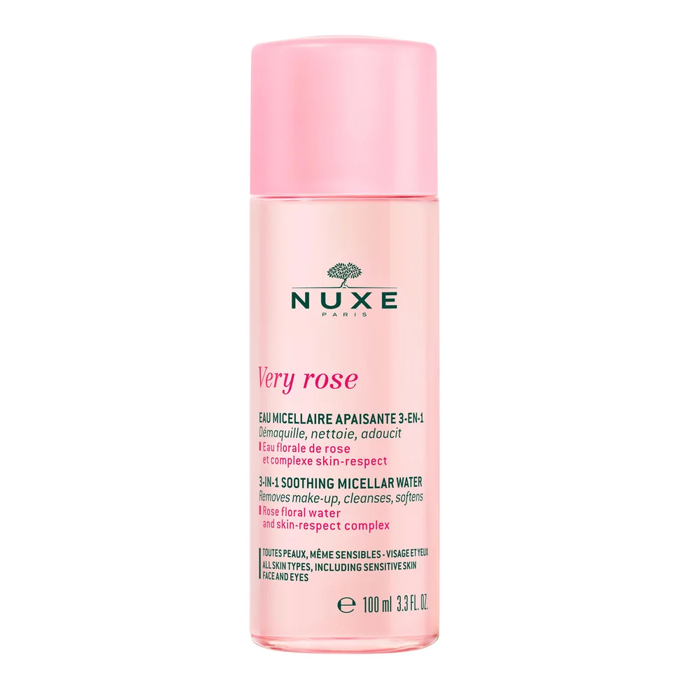 NUXE Travel Size Very Rose 3-in-1 Soothing Micellar Water 100ml Image 1