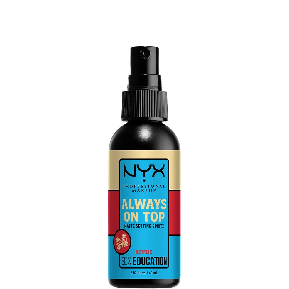 NYX Professional Makeup x Netflix's Sex Education Limited Edition 'Always On Top' Matte Setting Spray Image 1