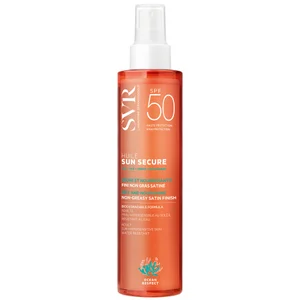SVR SUN SECURE SPF 50+ Dry Body Oil Spray for Hypersensitive Skin, Satin Finish, Water-Resistant, Reef-Safe, All Ages, 200ml - undefined undefined