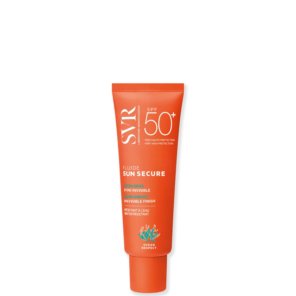 SVR SUN SECURE SPF 50+ Hydrating Face SPF Fluid for Oily, Compbination Skin Types, Water-Resistant, Reef-Safe, All Ages, 50ml Image 1