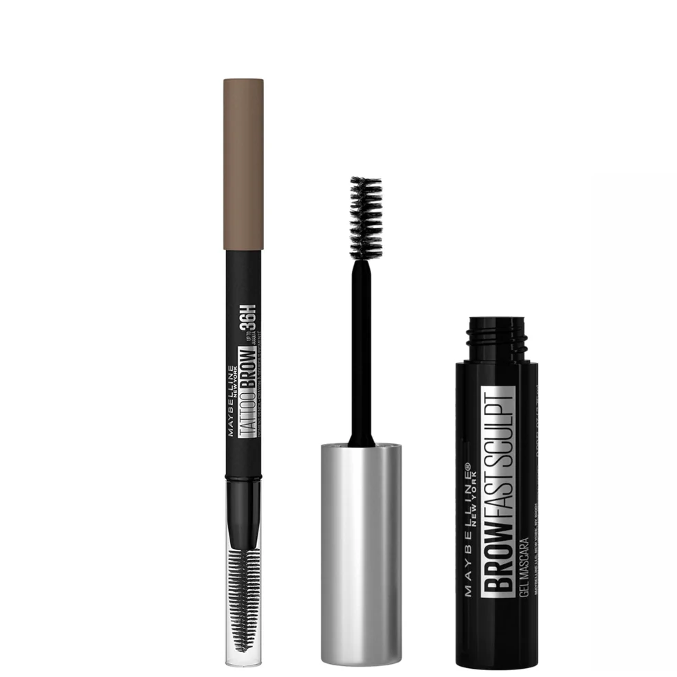 Maybelline Fill and Set Brow Bundle (Various Shades) Image 1