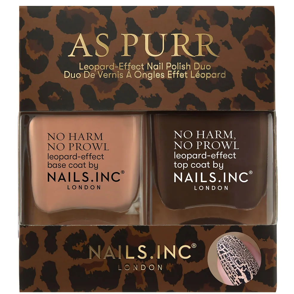nails inc. As Purr Leopard Duo Image 1