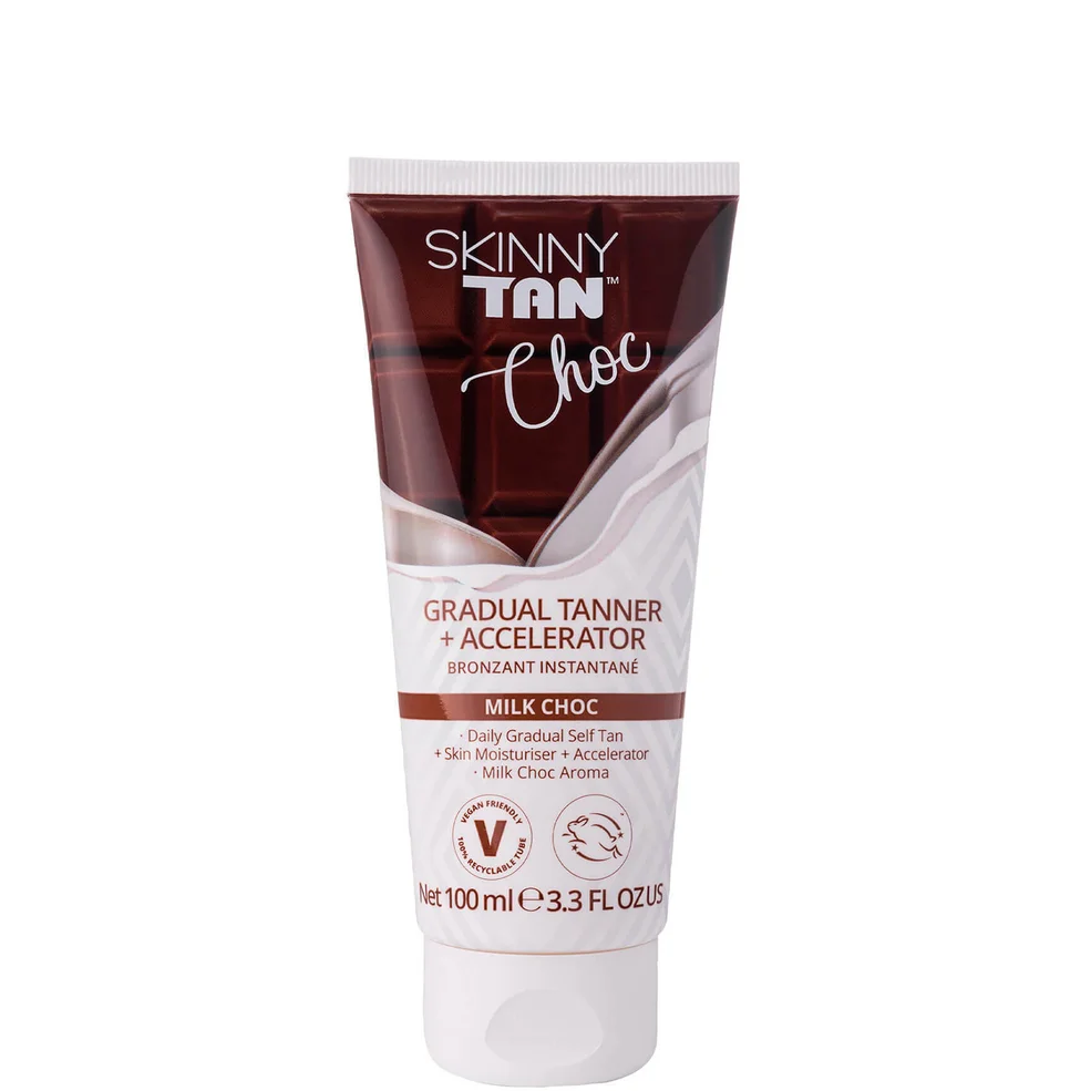 Skinny Tan Choc Gradual Tanner and Accelerator 100ml Image 1
