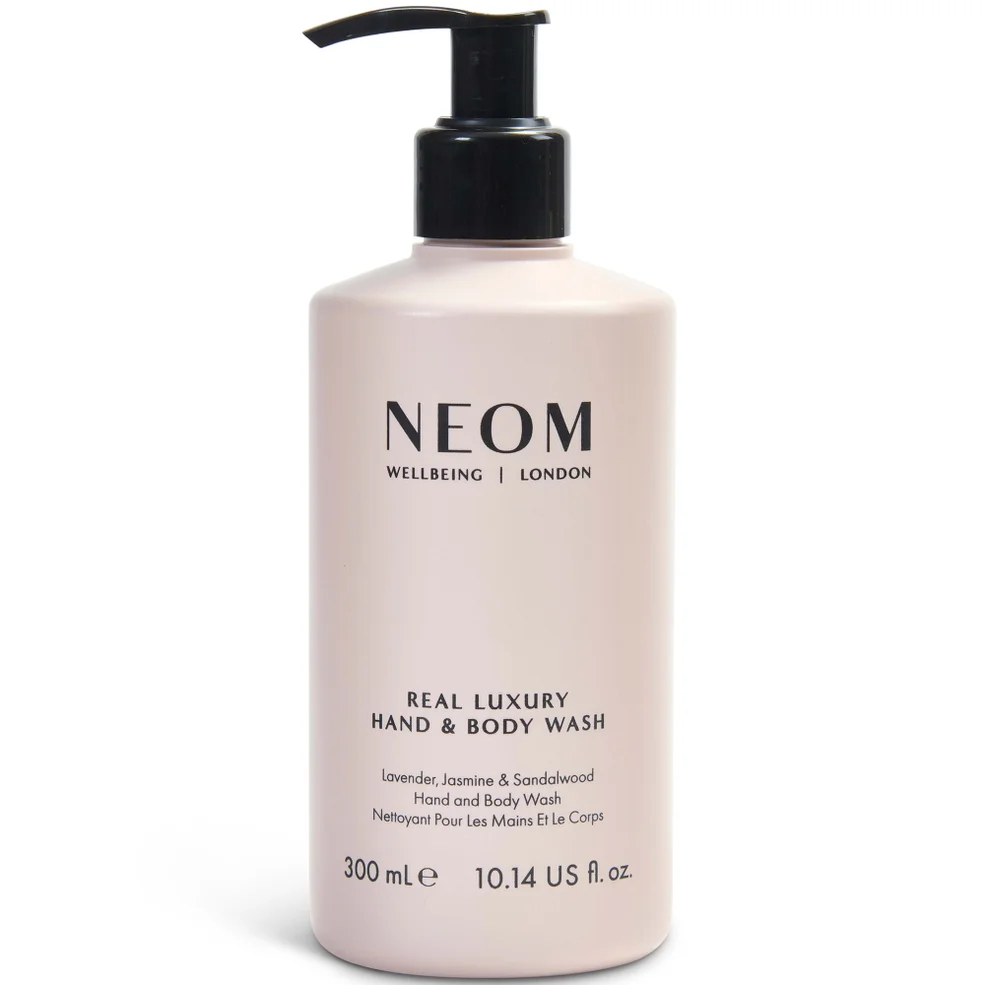 NEOM Wellbeing Real Luxury De-Stress Hand & Body Wash 300ml Image 1