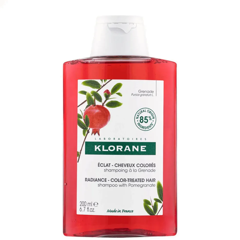 KLORANE Colour-enhancing Shampoo with Pomegranate for Colour-Treated Hair 200ml Image 1