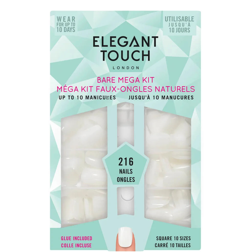 Elegant Touch Bare Bumper Kit Square 216 Pieces Image 1