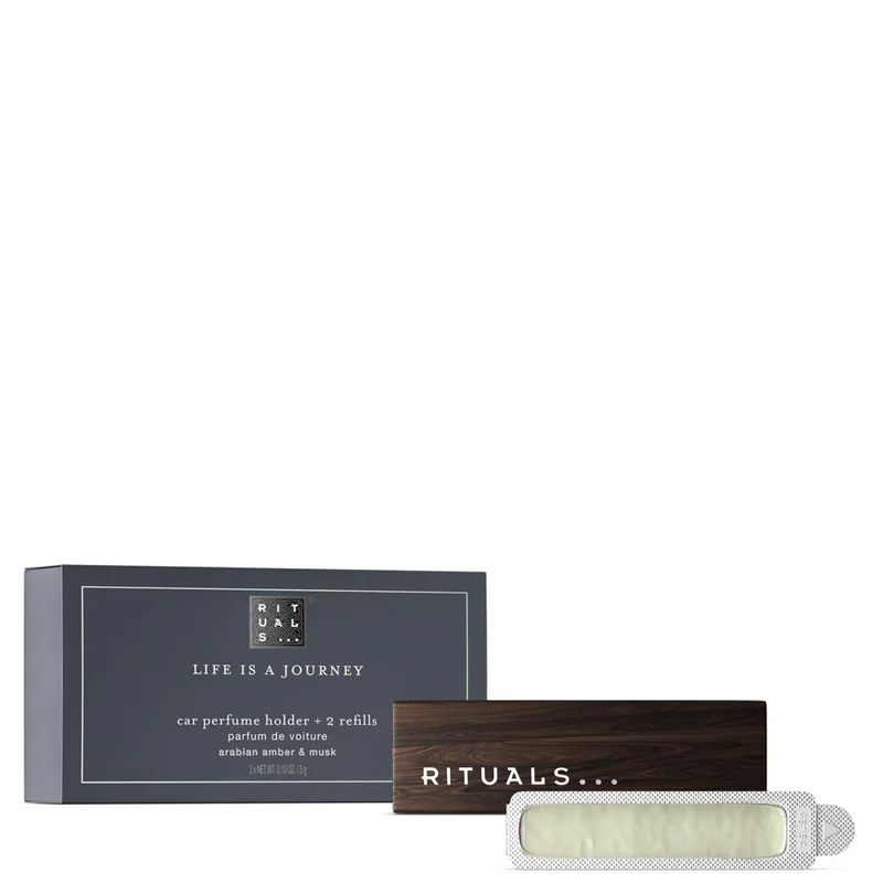 Rituals Homme Collection Amber & Musk Car Perfume 2 x 3g