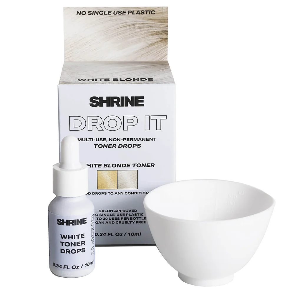 SHRINE Drop It White Blonde Toner Image 1