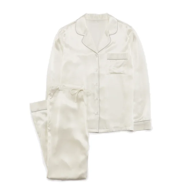 ESPA Silk Pyjamas - White