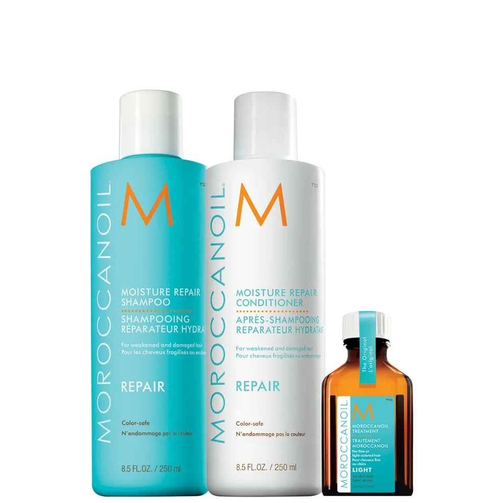 Moroccanoil Magic of Moisture Repair Light Bundle (Worth £48.15) Image 1