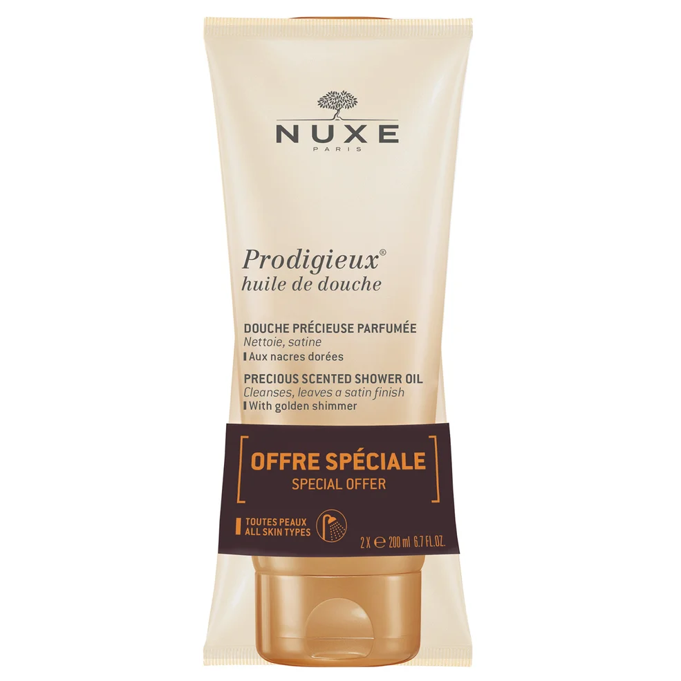 NUXE Prodigieux® Shower Oil Duo 2x200ml (Worth £26.00) Image 1