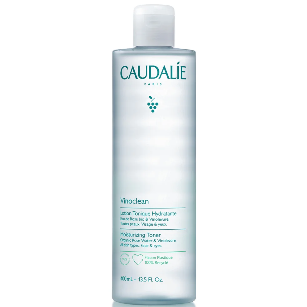 Caudalie Vinoclean Moisturising Toner with Rose Water 400ml Image 1