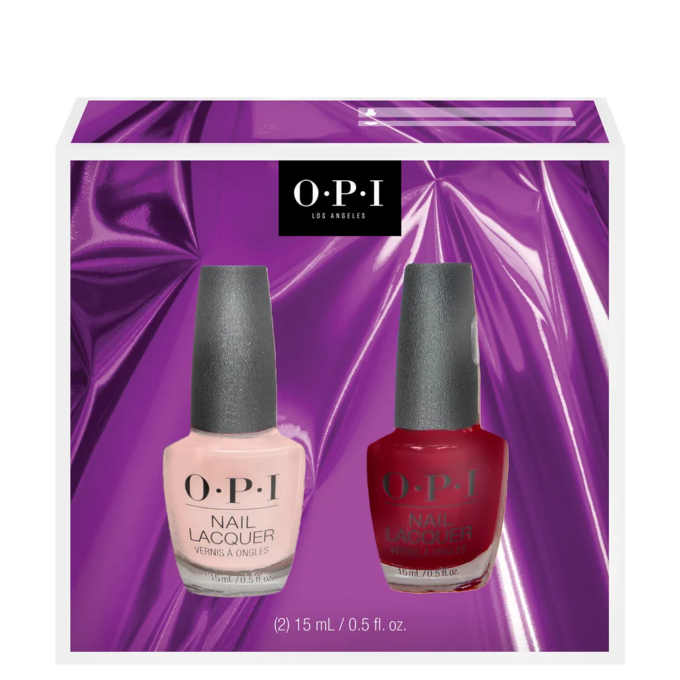 OPI Celebration Collection Nail Polish Iconic Duo Gift Set (Worth £28.60) Image 1