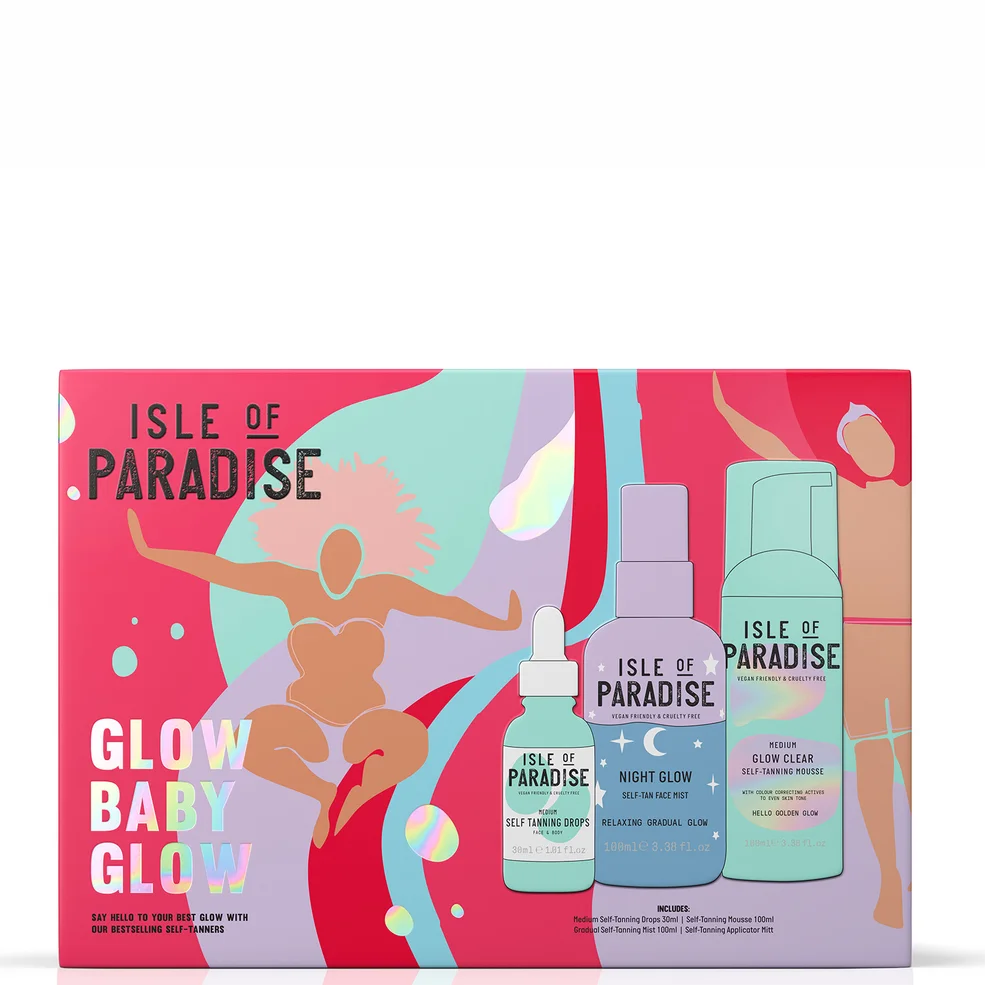 Isle of Paradise Glow Baby Glow Kit (Worth £53.00) Image 1