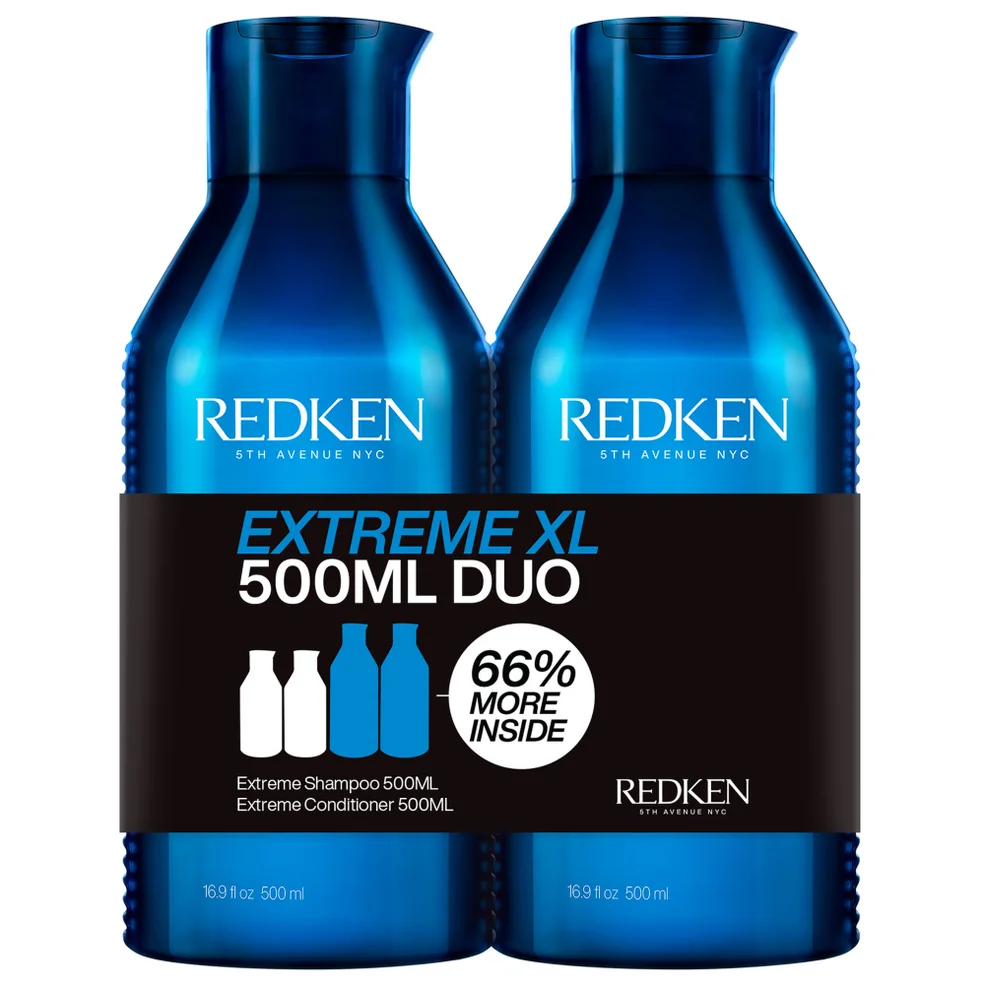 Redken Extreme Shampoo and Conditioner Duo 500ml (2 x 500ml) Image 1