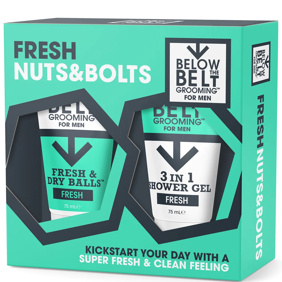 Below the Belt Grooming Fresh Nuts and Bolts Gift Set Image 1