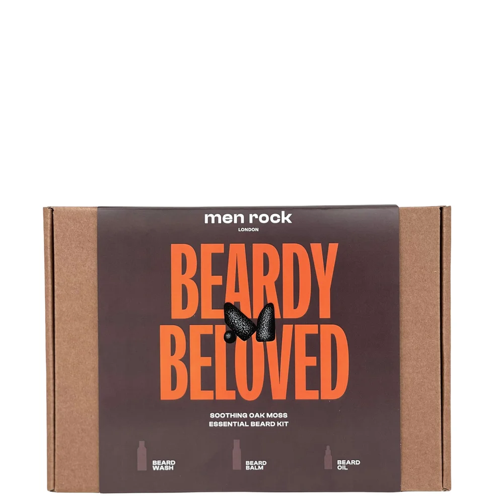 Men Rock Beard Care Gift Set - Oak Moss (Worth £41.50) Image 1