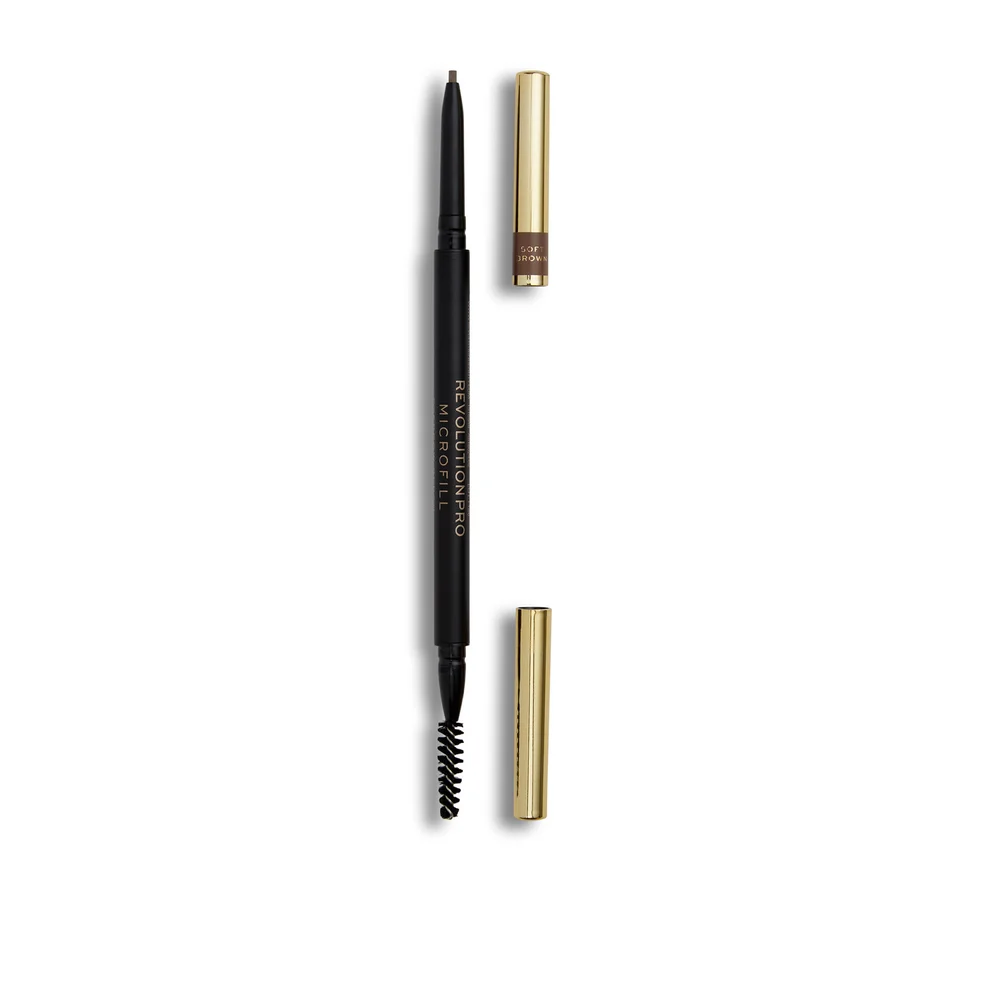 Revolution Pro Microfill Eyebrow Pencil Soft Brown Image 1
