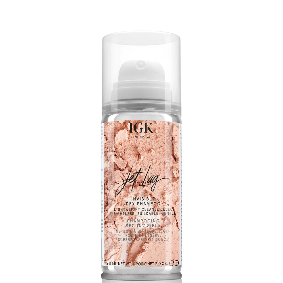 IGK Jet Lag Invisible Dry Shampoo Travel 96ml Image 1