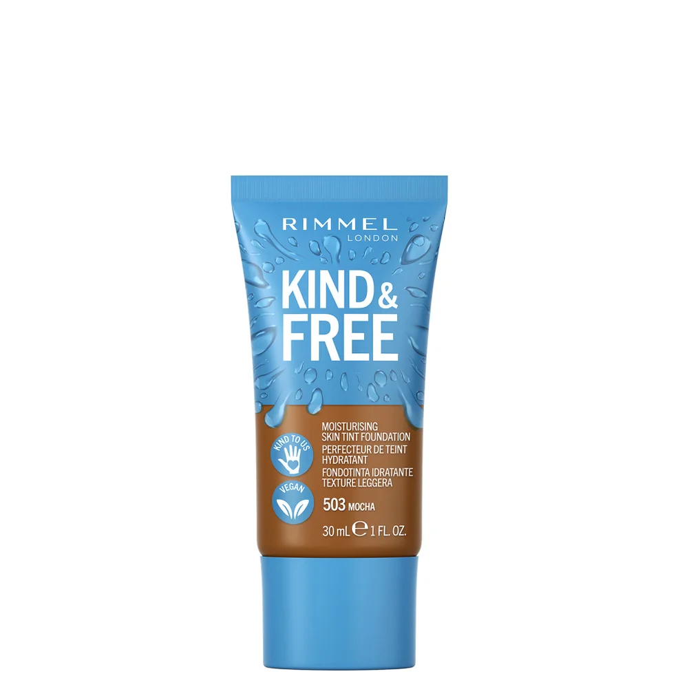 Rimmel Kind and Free Skin Tint Moisturising Foundation - Mocha Image 1