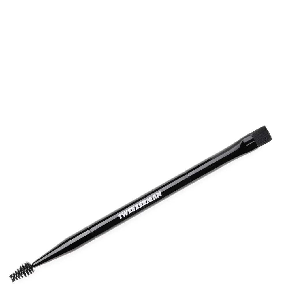 Tweezerman Dual Flat Brow Brush Image 1