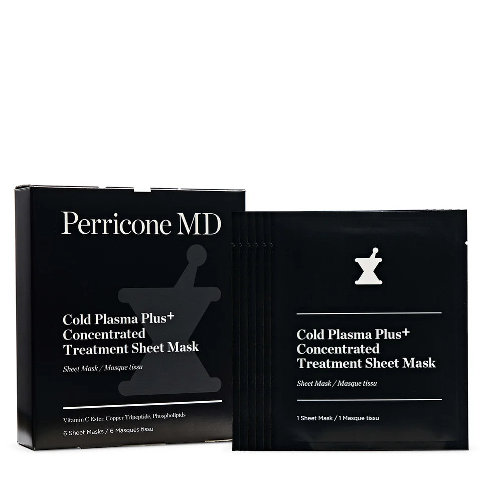 Perricone MD Cold Plasma Plus+ Hydrating Sheet Mask 6-pack (Worth £108) Image 1