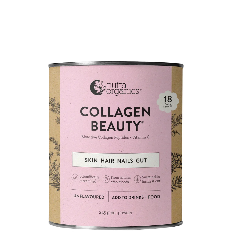 Nutra Organics Collagen Beauty - Unflavoured 225g Image 1