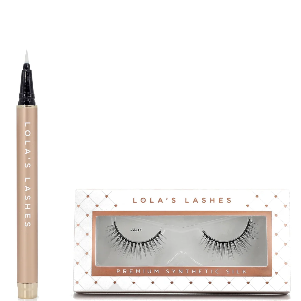 Lola's Lashes Jade Flick and Stick Eyelash Kit Image 1