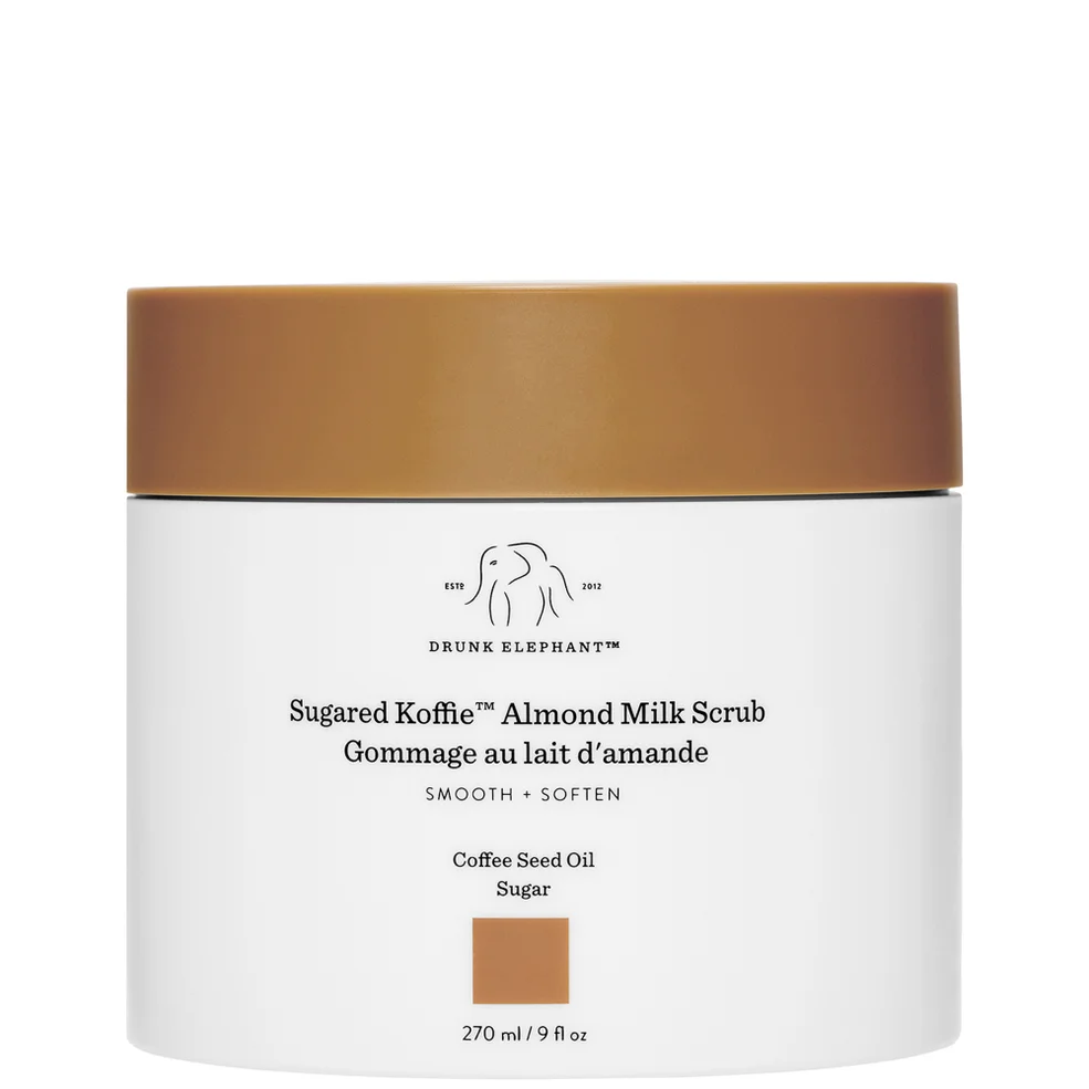 Drunk Elephant Sugared Koffie™ Almond Milk Body Scrub 270ml Image 1