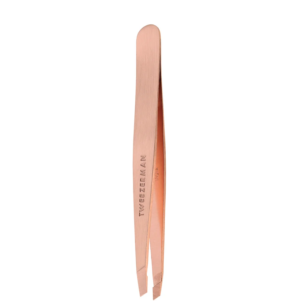 Tweezerman Rose Gold Slant Tweezer Image 1