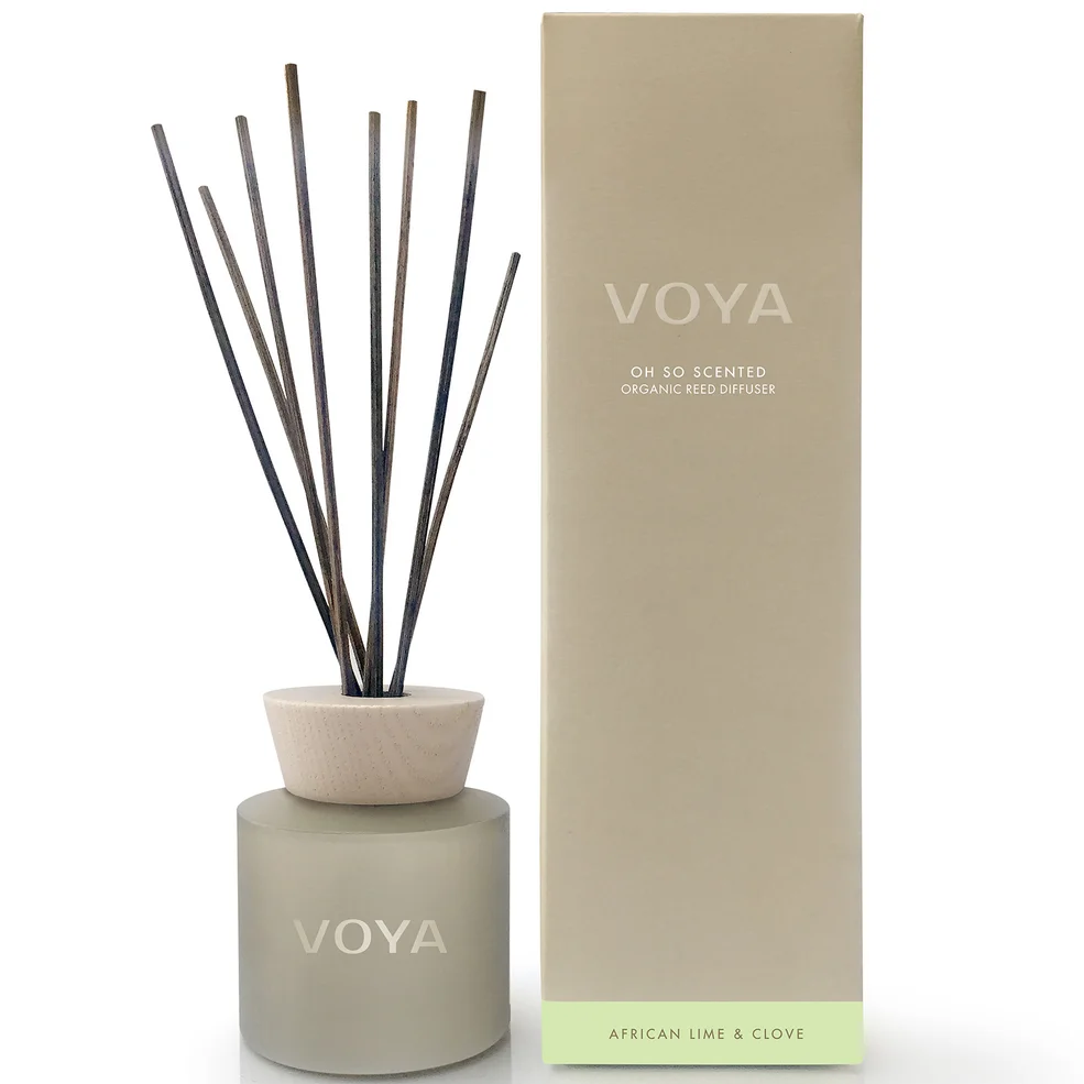 VOYA Oh So Scented Reed Diffuser African Lime and Clove 100ml Image 1
