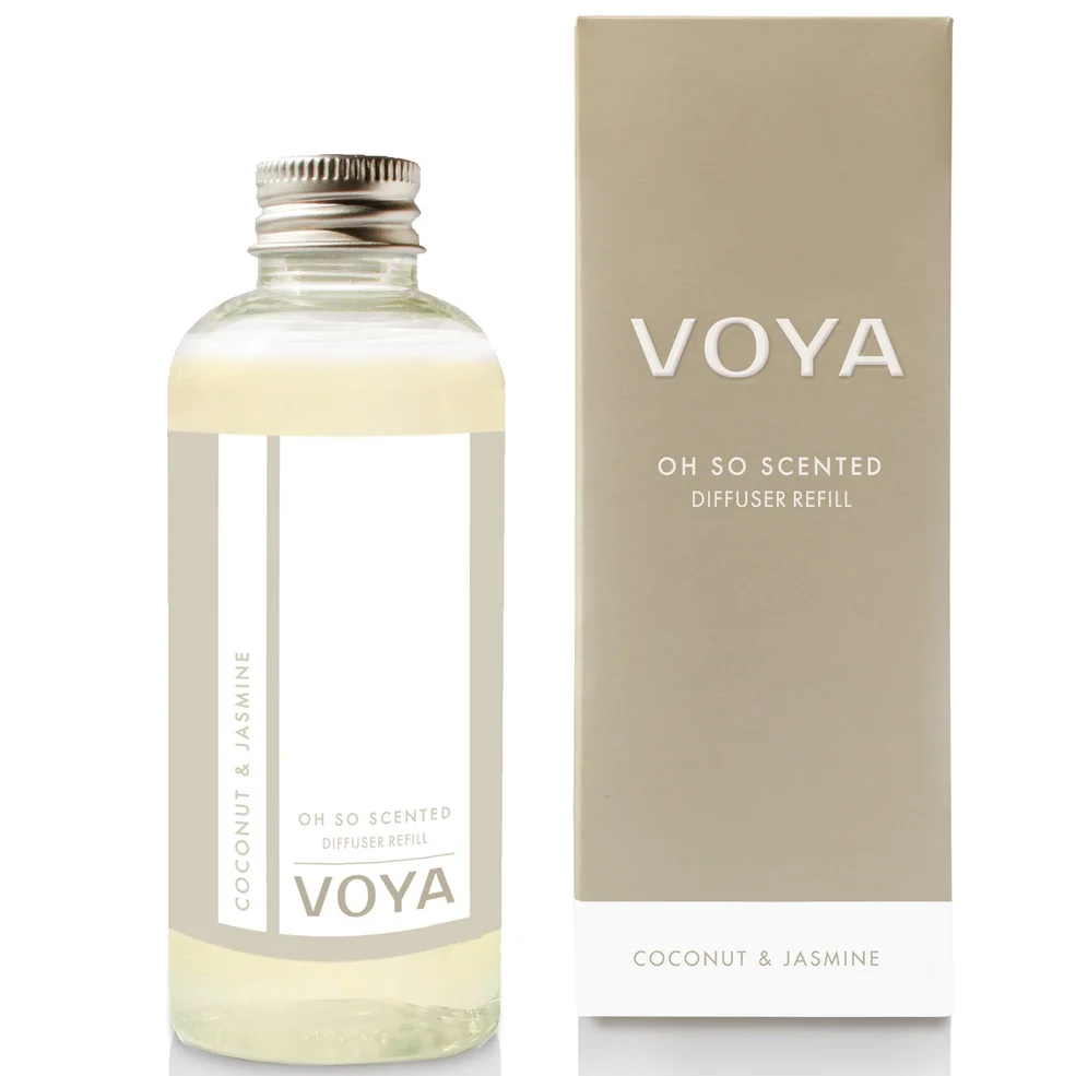Voya Reed Diffuser VOYA Oh So Scented Reed Diffuser Refill Coconut and Jasmine 100ml ...