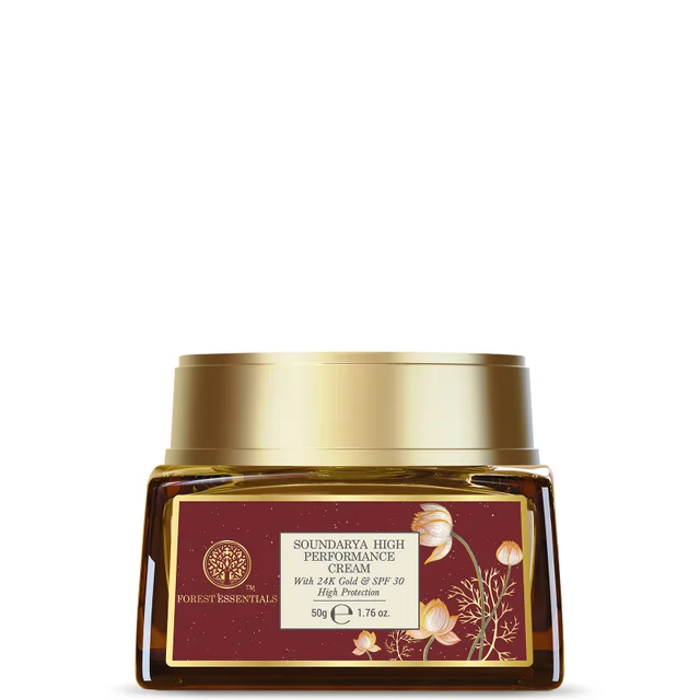 Forest Essentials Soundarya High Performance Cream with 24 Karat Gold and SPF30 (Various Sizes)