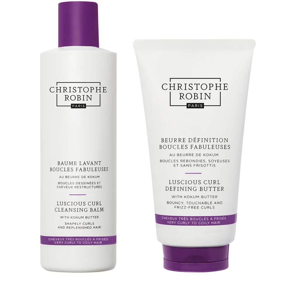 Christophe Robin Luscious Curl Regimen for Curly to Coily Hair Image 1