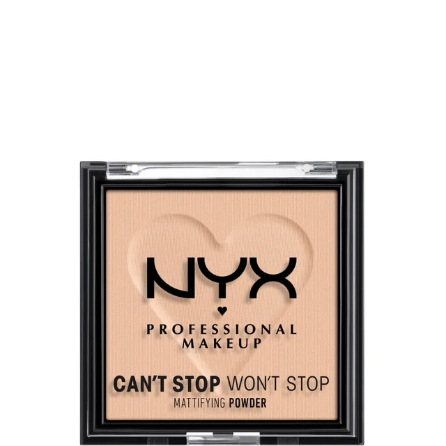 NYX Professional Makeup Can't Stop Won't Stop Mattifying Lightweight Powder 7g (Various Shades)