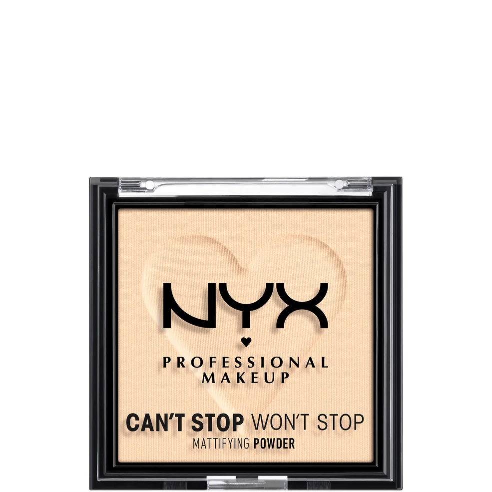 NYX Professional Makeup Can't Stop Won't Stop Mattifying Lightweight Powder 7g (Various Shades) Image 1