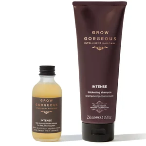 Grow Gorgeous Caffeine Queen Hair Density Serum Intense + Intense Thickening Shampoo Duo - undefined undefined