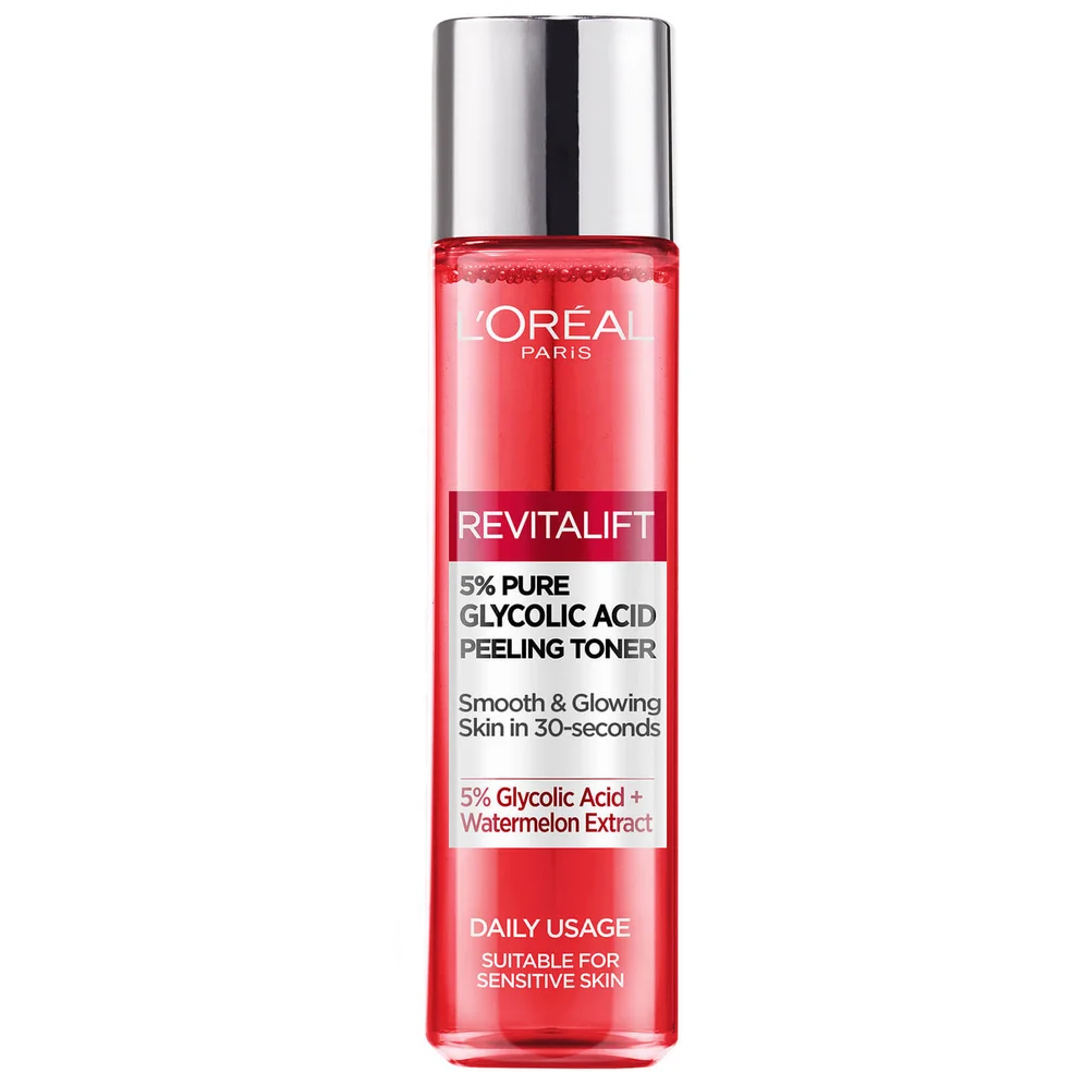 L’Oreal Paris 5% Glycolic Acid Peeling Toner 180ml Image 1