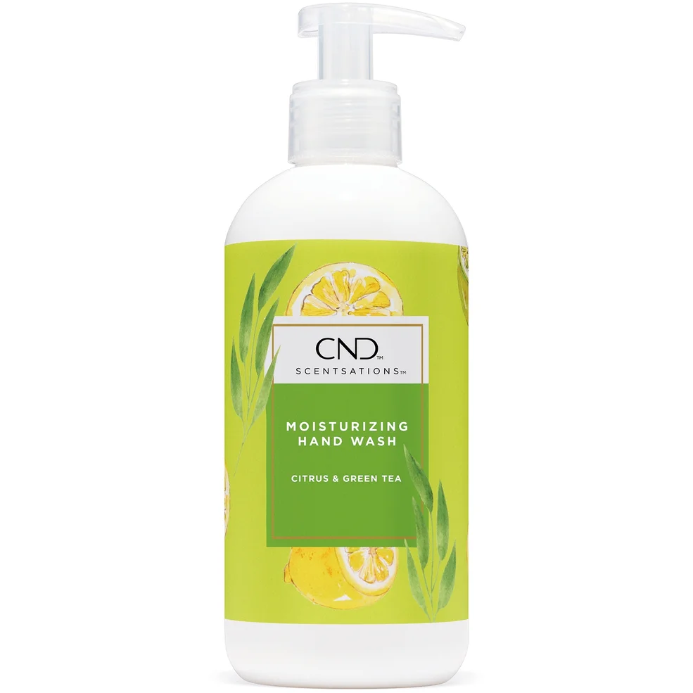 CND SPA Scentsations Handwash Citrus and Green Tea 390ml Image 1