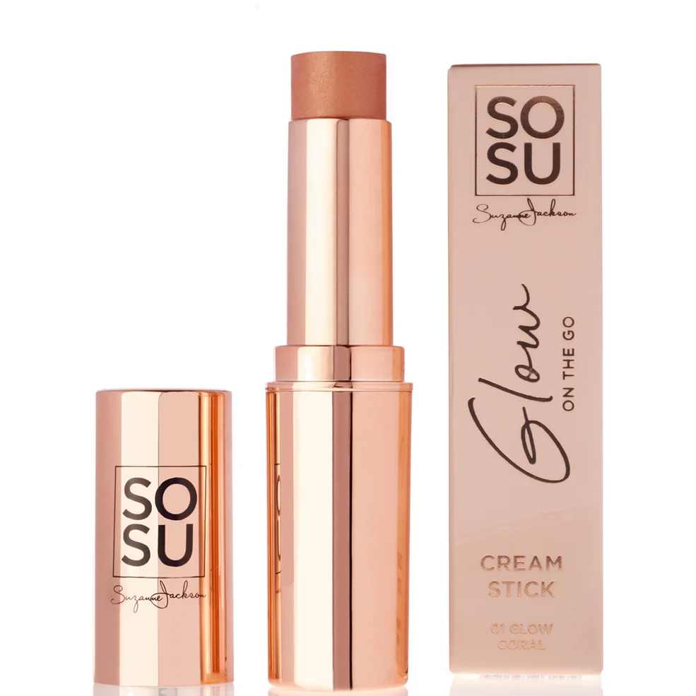 SOSU Cosmetics Cream Stick - Glow Coral Image 1