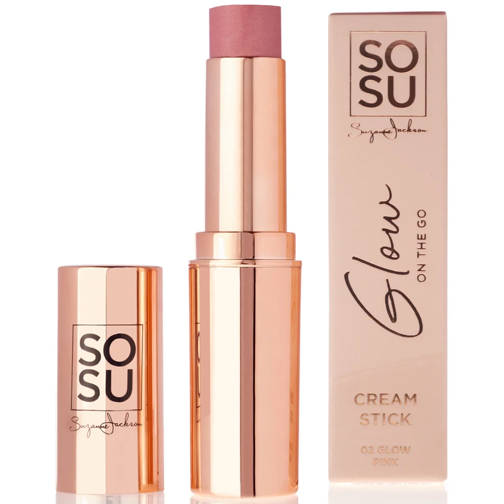 SOSU Cosmetics Cream Stick - Glow Pink Image 1