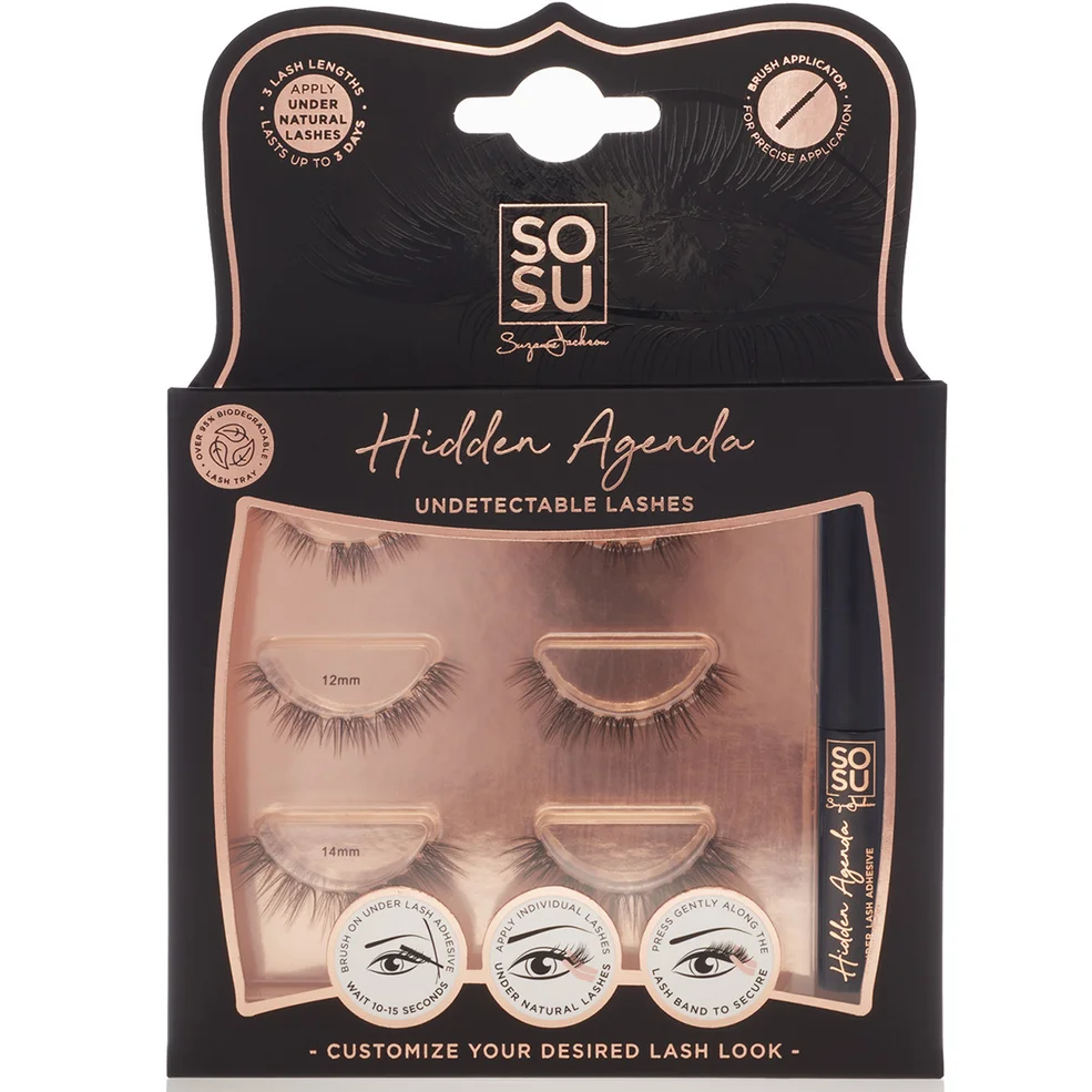 SOSU Cosmetics Hidden Agenda Undetectable Lashes Image 1