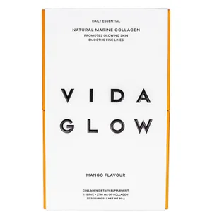 Vida Glow Natural Marine Collagen Sachets - Mango - undefined undefined