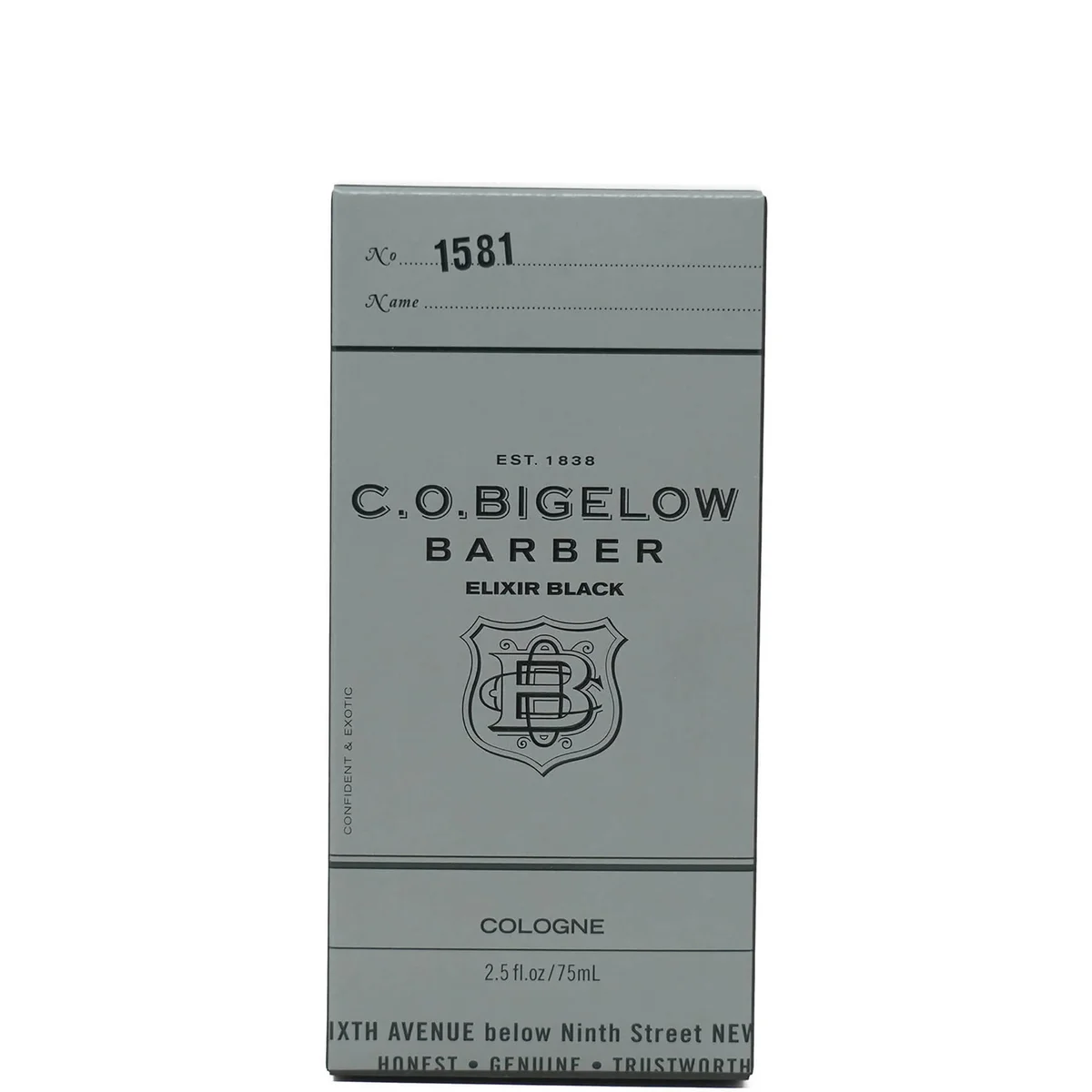 Bigelow Elixir Black Cologne LOOKFANTASTIC - Main Image
