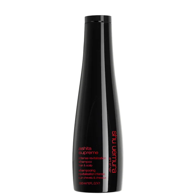 Shu Uemura Ashita Supreme Intense Revitalisation Shampoo for All Hair Types, with Ashitaba Extracts 300ml