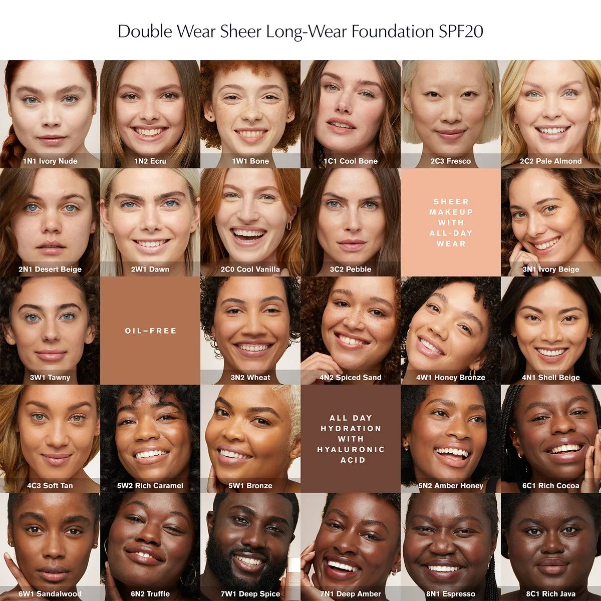 Estée Lauder Double Wear Sheer Long-Wear Foundation – 1oz – SPF 19 – Choose Your Shade – New With Box