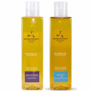 Aromatherapy Associates AM PM Shower Oil Duo - undefined undefined