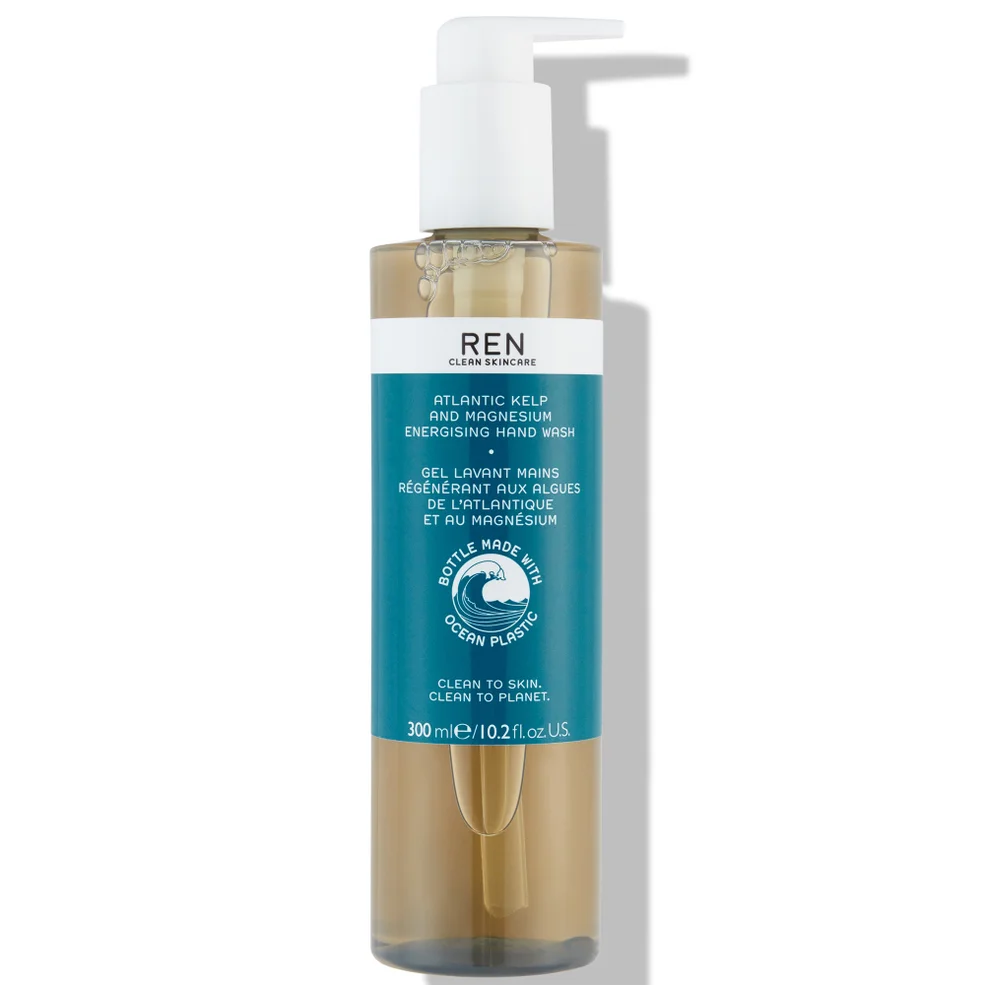 REN Clean Skincare Atlantic Kelp and Magnesium Energising Hand Wash 300ml Image 1