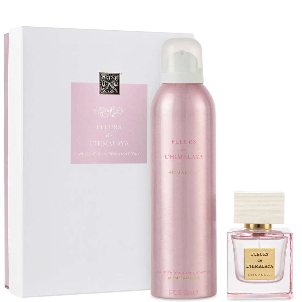 Rituals Fleurs de l’Himalaya Shower Foam and Eau de Parfum Gift Set Image 1