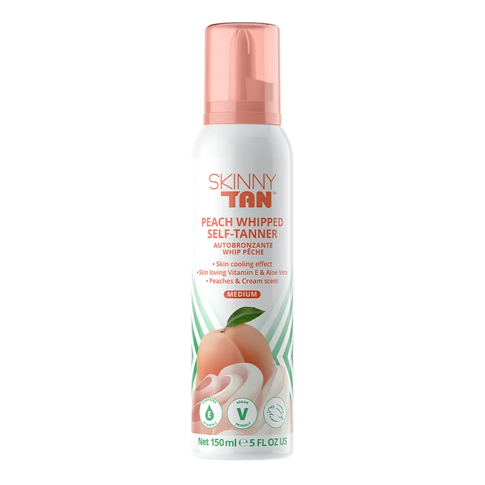 Skinny Tan Peaches and Cream Self Tanning Whip 150ml Image 1